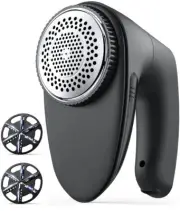 POPCHOSE Fabric Shaver, Rechargeable Lint Remover with 6-Blades and