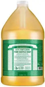 DR. BRONNER'S Pure-Castile Soap Liquid (Hemp 18-in-1) Almond 3.78L