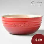 LE CREUSET 韓式湯碗 陶瓷碗 餐碗 飯碗 碗公 櫻桃紅 [美學生活]