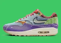 在飛比找Yahoo!奇摩拍賣優惠-Concepts x Nike Air Max 1 淺藍紫白