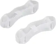 Orthopedic Toe Separator Silicone Bunion Straightening 2pcs for Foot Alignment Comfortable Toe Design Band