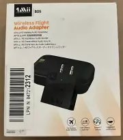 1Mii B05 Airplane Wireless Flight Audio Adapter Bluetooth Transmitter NIB