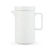 Jona Teapot, Modern Ceramic Loose Leaf Tea Infuser with Lid and Gold Infuser ...