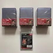 75 ULTRA PRO 3X4 TOP LOADERS + 100 ULTRA PRO CARD SLEEVES