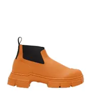 Rubber Crop City Boots 42 Orange
