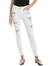 KARL LAGERFELD Script Skinny Jean