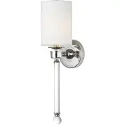 Maxim Lighting 16109WTCLPN Lucent Wall Sconce Polished Nickel