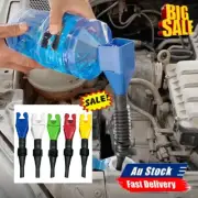 Multi-Purpose Flexible Fold Oil Funnel Tool Flexible Draining Tool Snap Funnel6J