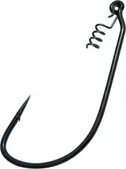 Gamakatsu 296413 Superline Worm Hook with Spring Lock Size 3/0