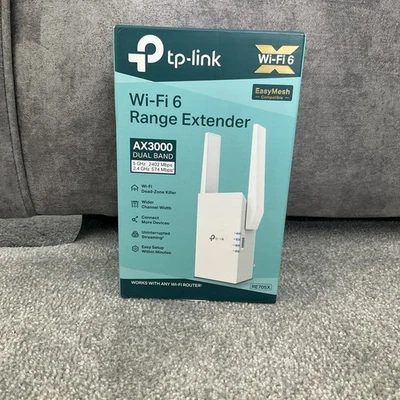 TP-LINK RE705X WiFi 6 Range Extender - AX 3000 Dual-band