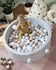 Foam Ball Pit, Ball Pit With 200 Balls Included