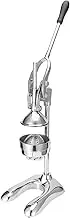 Manual Fruit Juicer, Stainless Steel Commercial Citrus Juicer Manual Orange Juicer, Hand Orange Juice Squeezer for Many Fruit Such as Lemon Grapefruit
