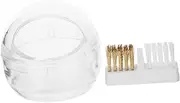 Ipetboom Nail Manicure Supply Cleaning Brush Case Dust Nail Brush for Easy Maintenance
