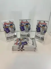 2020 Bowman ⚾️ Ten (10) Sealed Mega Box Packs ⚾️ Volpe, Witt Jr, JDom, J. Pena