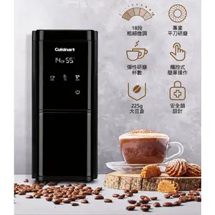 Cuisinart 美膳雅 LCD觸控多段式咖啡磨豆機 DBM-T10TW