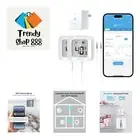 WiFi Refrigerator Thermometer with Alarm, Wireless Digital Freezer Temperatur...