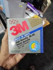 3M High Density 3.5" Diskettes 10 Pack Formatted DS HD Floppy Discs Brand New