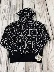 Rare Champion Men SZ Medium Reverse Weave Black Giant AOP Hoodie NWT (A3)