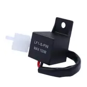 Electronic LED Flasher Relay 2-Pin FIX Motorcycle Turn Signal Bulbs Hyper Flash