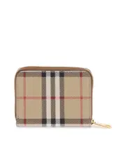 Burberry Ziparound Check Wallet