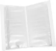 CORHAD Pp Material Card Binder Postcard Storage Album for Collectors Smooth Touch