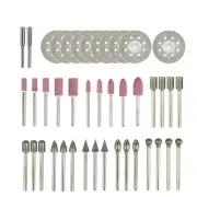 Metal Carborundum Diamond Cutting Grinding Burr Bit Kit For Dremel Rotary Tool