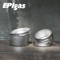 在飛比找樂天市場購物網優惠-EPIgas 鈦BP炊具組 T-8008/ 城市綠洲 (鍋子