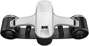 Underwater Scooters Underwater Thruster Propeller Sea Scooter for Diving Underwater Thruster Diving Booster Underwater Booster(White)