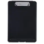 A4 Plastic Storage Clipboard File Box Case Document File Folders Clipboard Writing Pad Stationery School Office Supplies