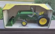 VINTAGE ERTL BLUEPRINT REPLICA 1/16 JOHN DEERE UTILITY TRACTOR END LOADER #517