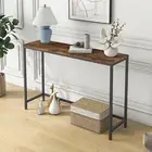 Thin Console Sofa Tables for Entryway,Wood Sofa Couch Table,Long Side Table Hall