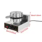 Electric Stainless Steel Ice Cream Egg Waffle Cone Maker Machine Non Stick Pan♡