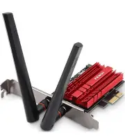 Wireless PCIe WiFi 6 Adapter Intel AX200 WiFi Bluetooth Card for Desktop Windows
