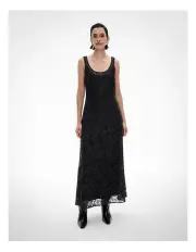 [Witchery] Lace Scoop Neck Dress in Black