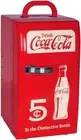 Coca-Cola Retro 18 Can Mini Fridge - Portable 22L Cooler for Drinks & Snacks