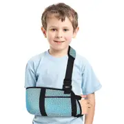 Arm Sling, Medical Child Arm Sling With Waist Strap, Padded Children Arm Support Sling Shoulder Immobilizer For Broken Elbow, Wrist, Arm, Shou