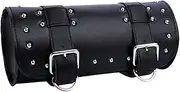 CHILDWEET Waterproof Motorcycle Hanging Bag Pu Leather Tool Kit Motorbike Storage Pouch Accessories Case