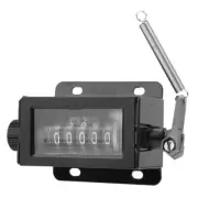 Mechanical 5-Digit Click Counter Pull Stroke Manual Hand Tally Counting♡