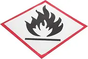 ULTECHNOVO Safety Signs Record Liquid Reflective Tape Waterproof Bright inside Labels Extinguisher Excite Caution Warn Hazard Fire Exit Automatic Flagging Reflective Stickers Reflective Film