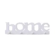 2Pcs Home letters key holder/hanger,Wall Mounted Clothes Coat Hook,Hat Handbag Holder,Home Decoration Accessories for Living Room