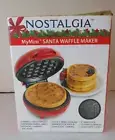 Christmas Nostalgia My Mini Santa Waffle Maker Make Holiday Memories Tasty