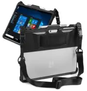 Microsoft Surface Pro 11/10/9 Case with Hand & Shoulder Strap, Pen Holder,