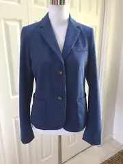 NWT GAP The Academy Blazer Jersey Knit Light To Medium Blue 6