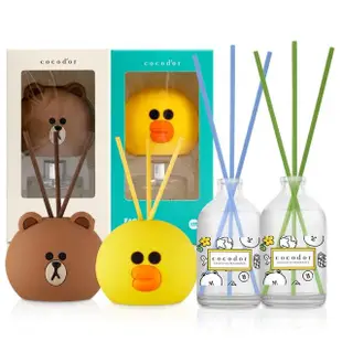 【cocodor】LINE FRIENDS系列擴香瓶50ml+100ml(2+2超值組)