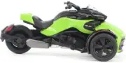 Can-Am Spyder F3-S Special 3-Wheel Motorcycle Green 1/32 Model BRP Models 60019