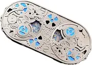 Dice for Game - Roleplaying Board Game Metal Dice - Fantasy Mysterious Toy with Engravings, Beginners-Friendly Activity Prop for Home, Traveling, Dormitory