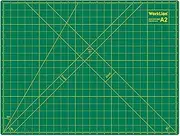 WORKLION 18'' x 24'' Large Self Healing PVC Cutting Mat, Double Sided, Gridded Rotary Cutting Board for Craft, Fabric, Quilting, Sewing, Scrapbooking - Art Project