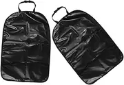 MERRYHAPY 2 Pack Kick Mats Car Seat Back Protectors Oxford Fabric Cover for Boys and Girls Feet Easy