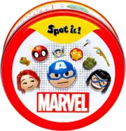 Moose Games Spot It Marvel Card Game 2-8 Players Ages 6+ (MOO119487)
