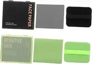 CRILSTYLEO Oil Control Face Tissue 400 Sheets Facial Oil Absorbing Sheets Face Travel Kit Mirror Puff